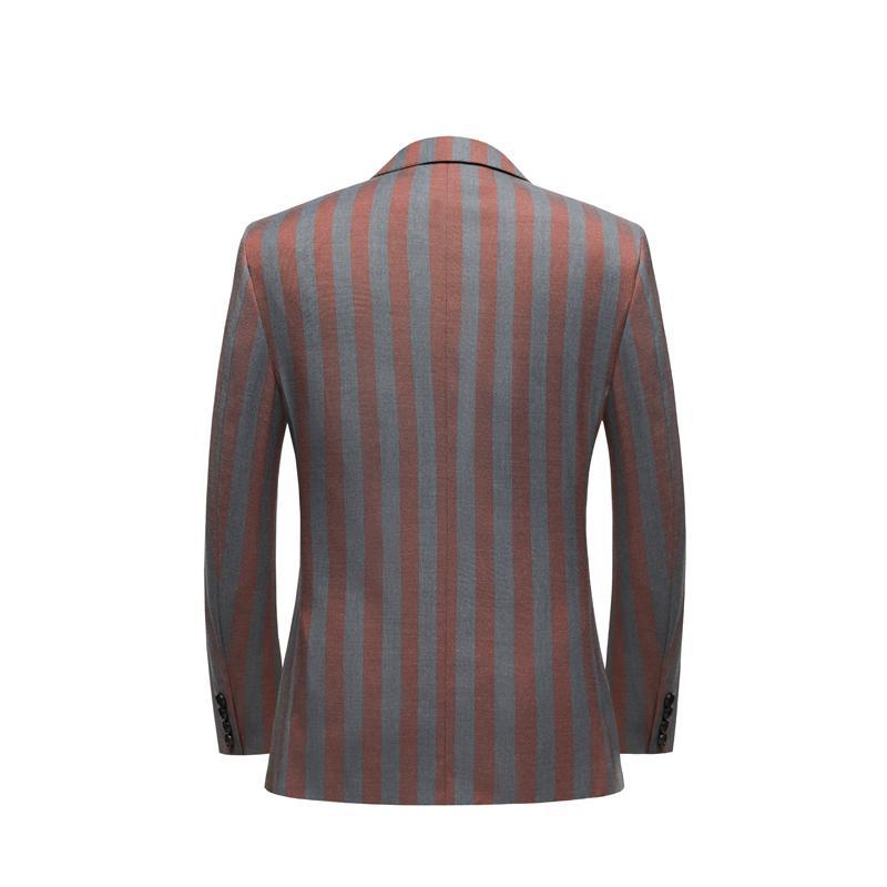 Striped Double Breasted Suit