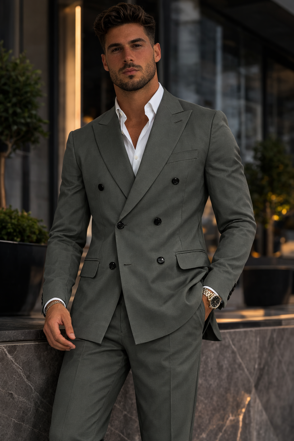 Double-Breasted Suit