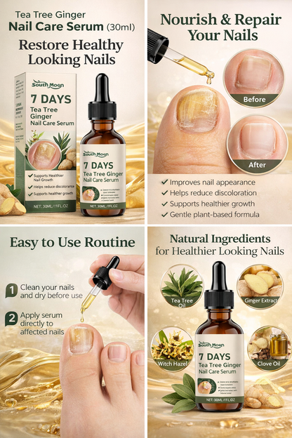 Tea Tree Ginger Nail Care Serum (30ml)