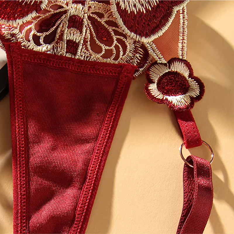 Butterfly Lace Thong