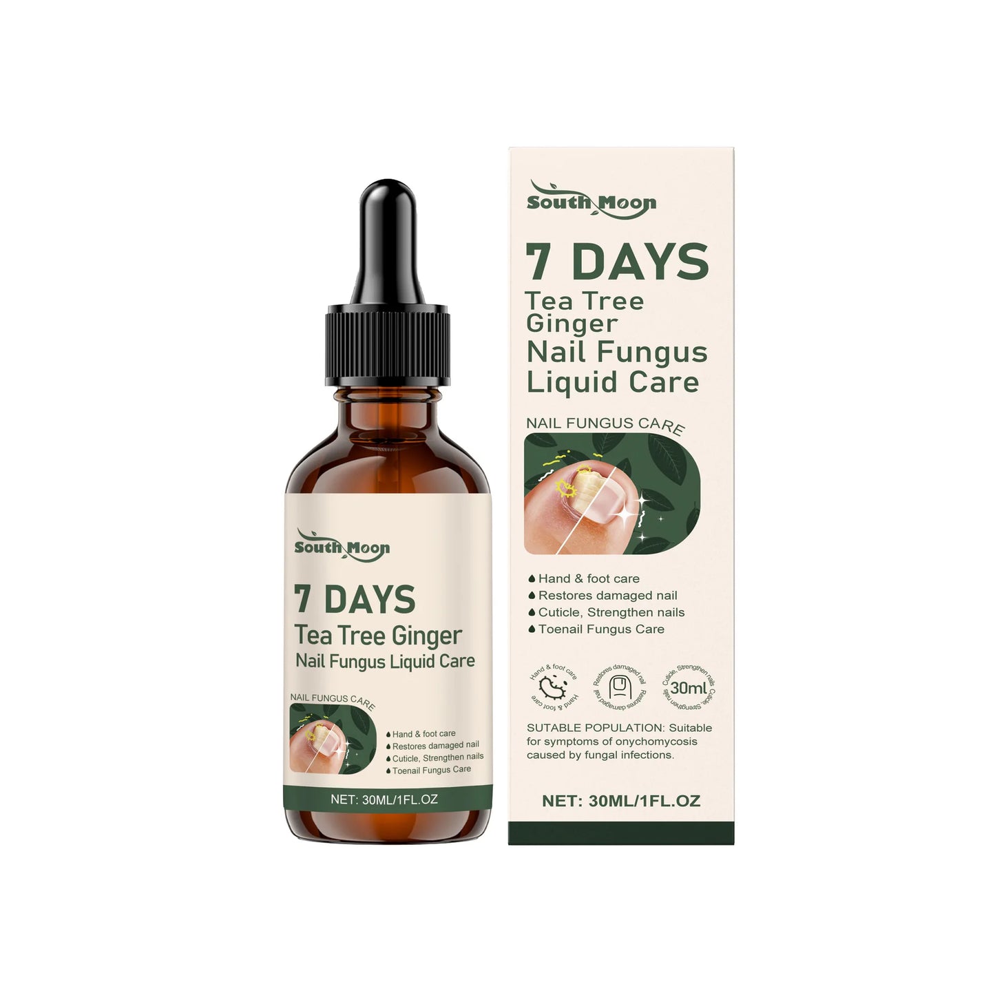 Tea Tree Ginger Nail Care Serum (30ml)