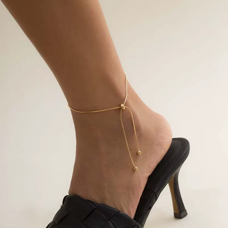 Velisse Snake Chain Anklet