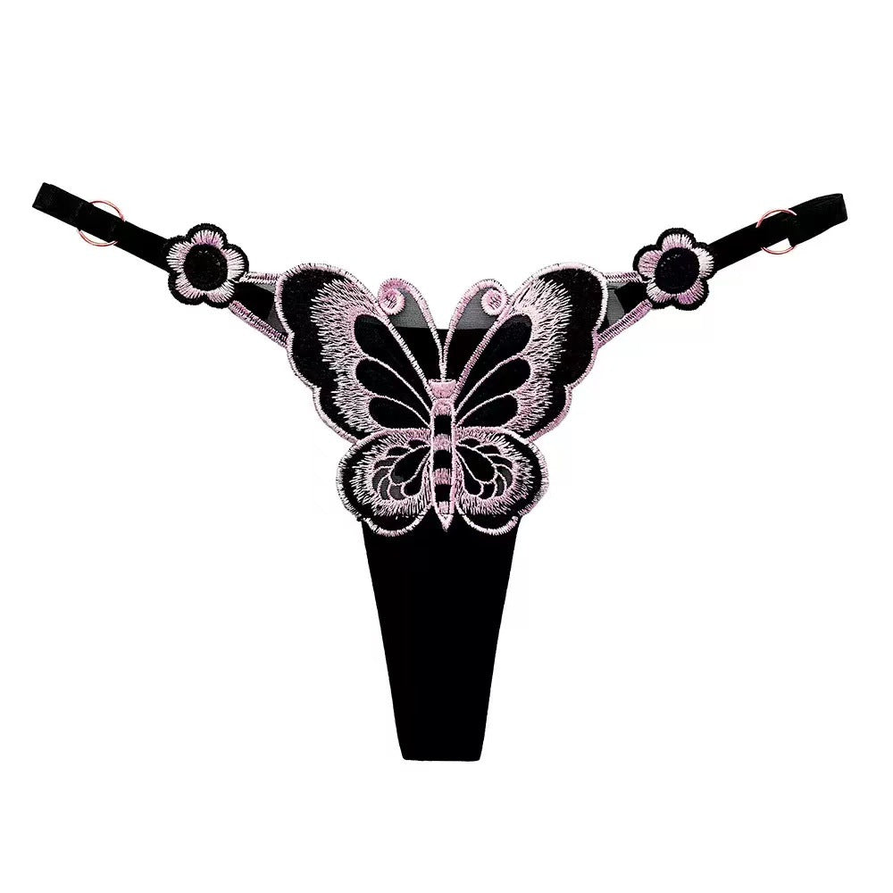 Butterfly Lace Thong