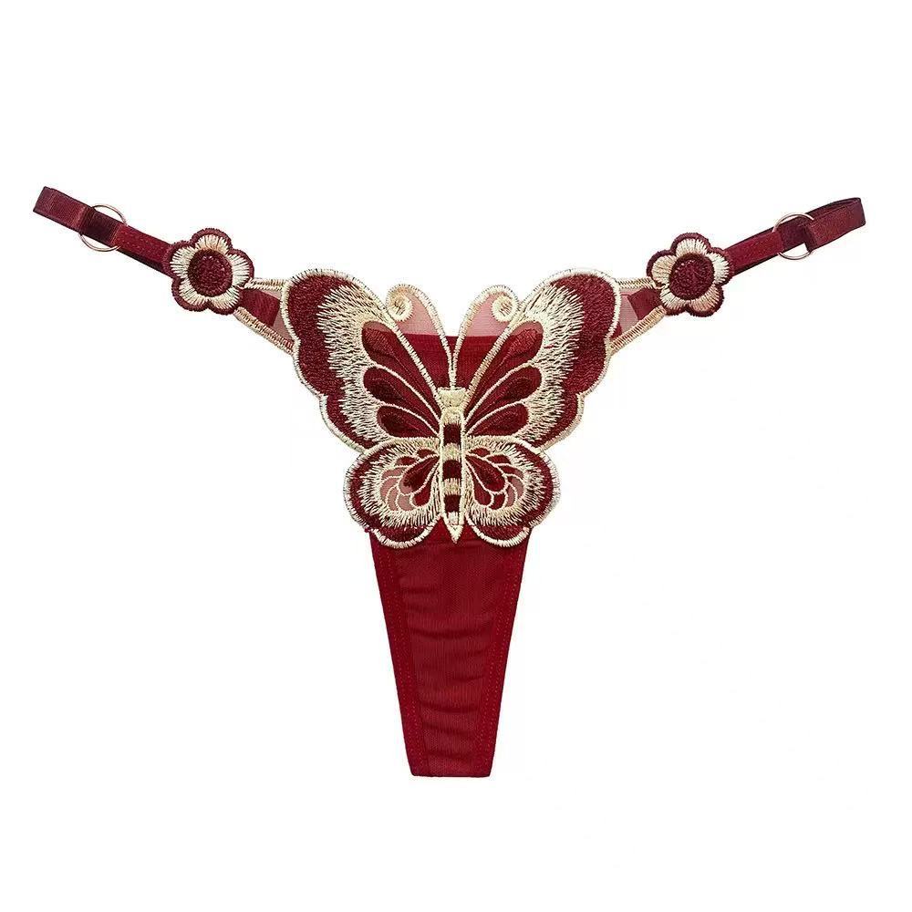 Butterfly Lace Thong