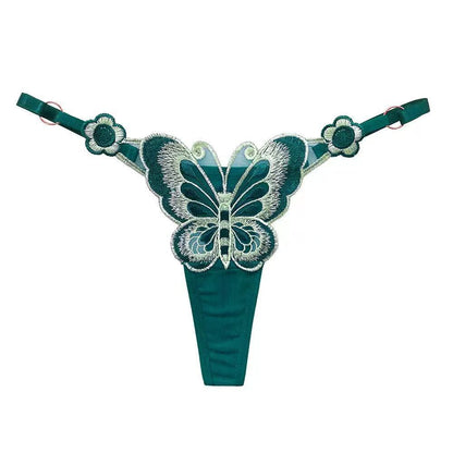 Butterfly Lace Thong