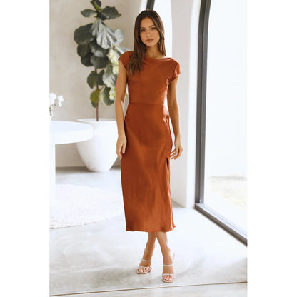 One Last Song Maxi Dress Champagne