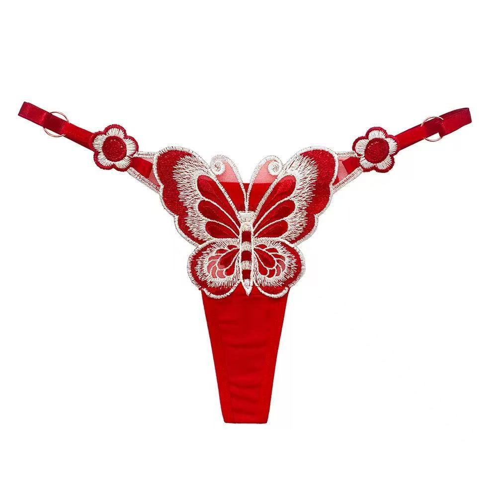 Butterfly Lace Thong