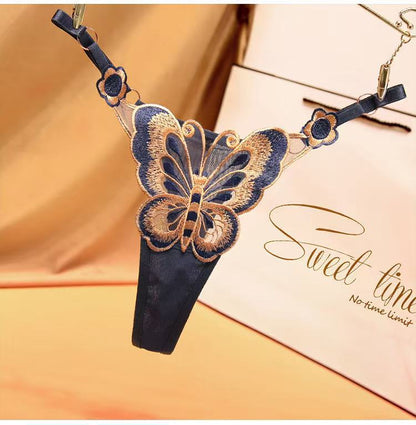 Butterfly Lace Thong