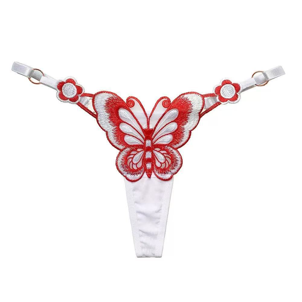 Butterfly Lace Thong