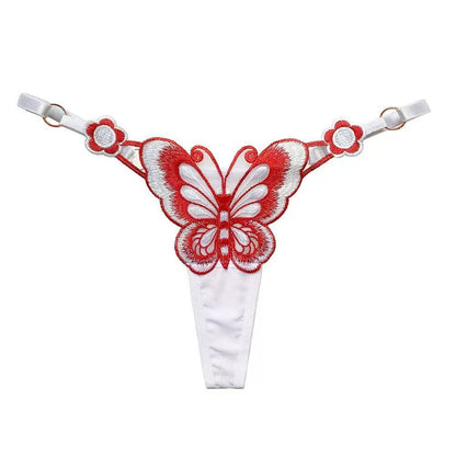 Butterfly Lace Thong